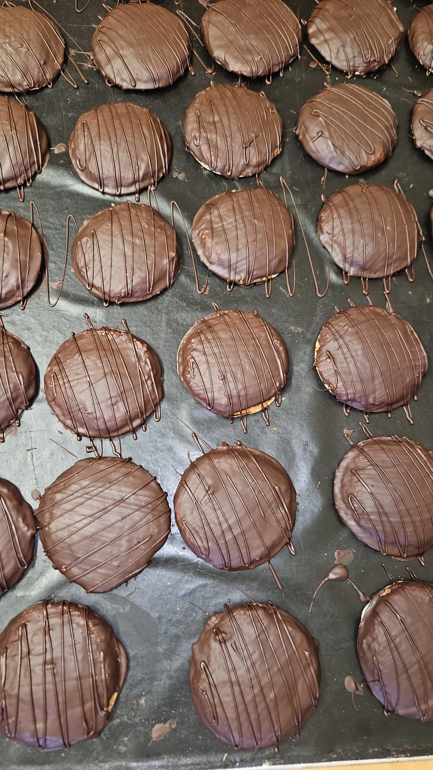 Bäckerei Konditorei Neher Rettenberg -  Backwaren und Lebensmitteln - Schokoladenüberzogene Kekse